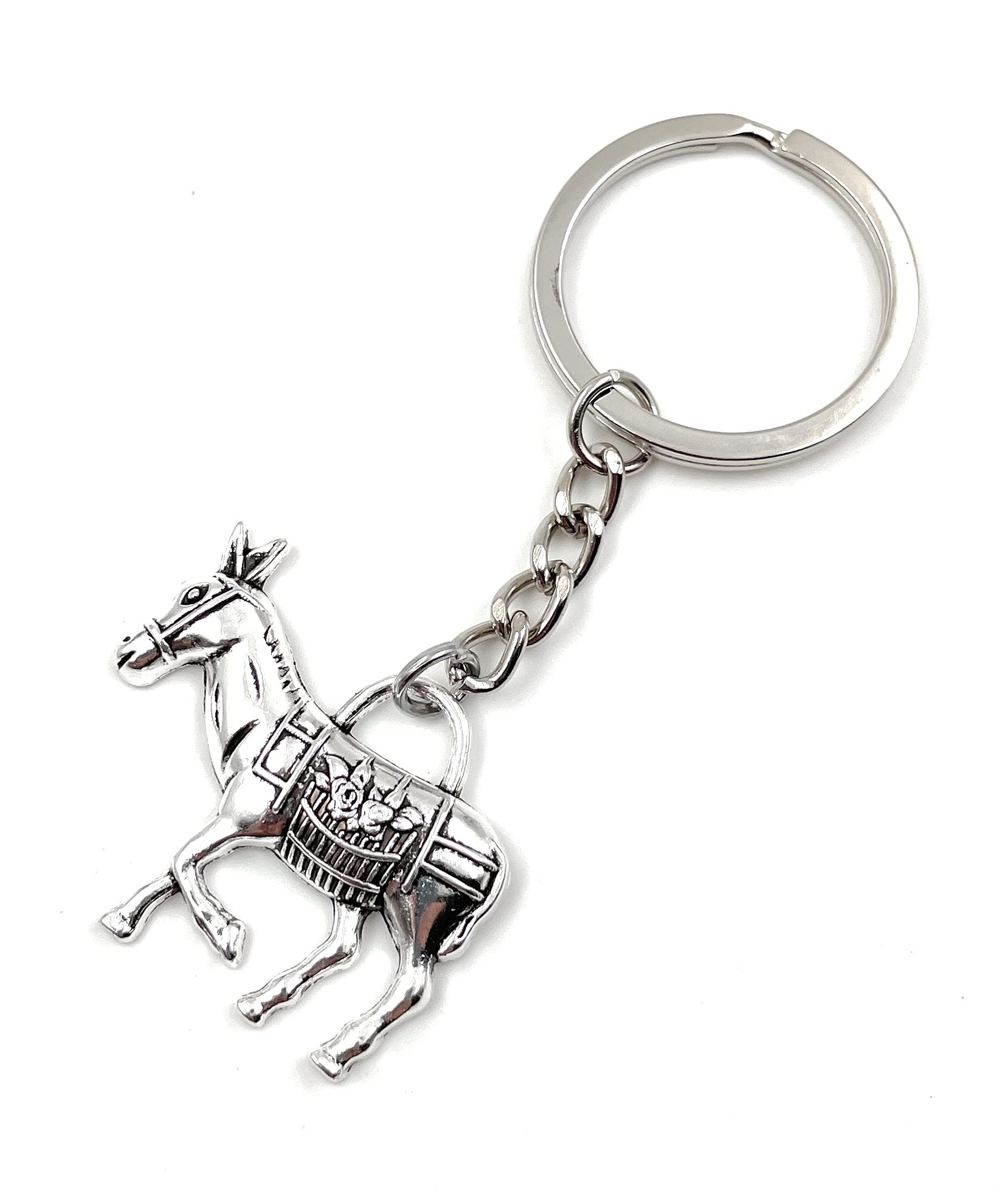 Sleutelhanger metaal hartje 2 delen - Cadeaus & gadgets kopen | o.a