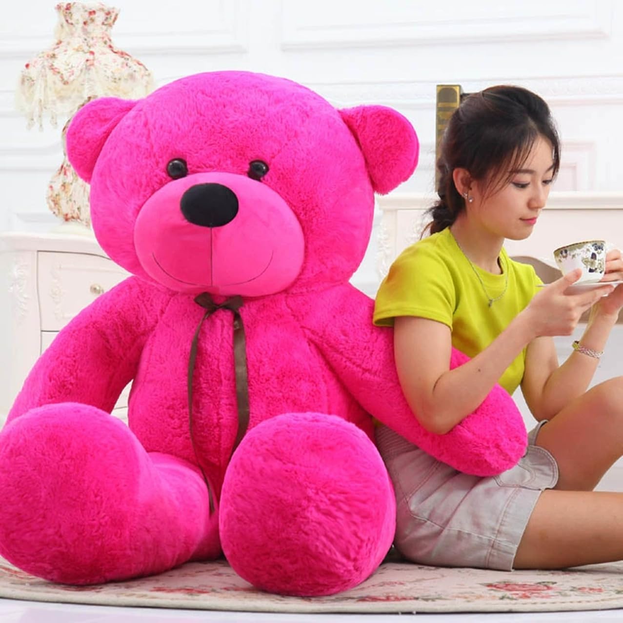 激レア】25周年記念ぬいぐるみ 1999年 キティ＆スワン 新品箱入り 特大