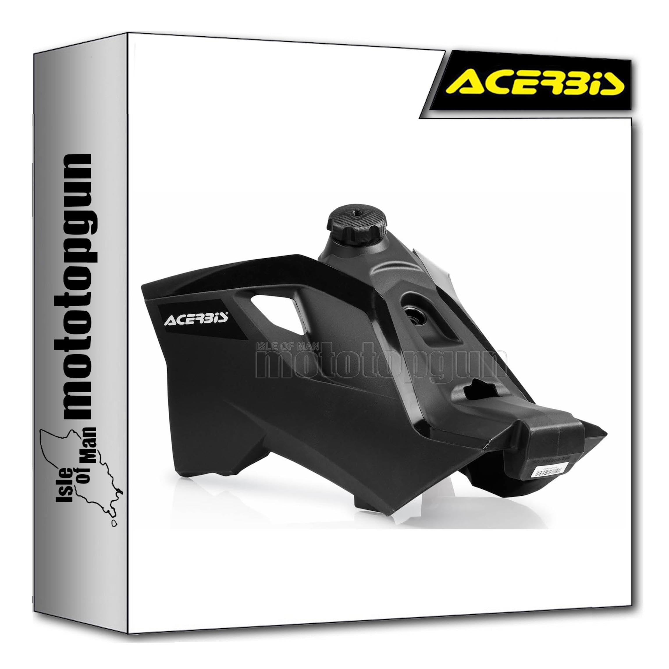 Réservoir noir Acerbis 0011607.090.700 pour moto KTM SX 125 modèles 2008 à 2010 - 3