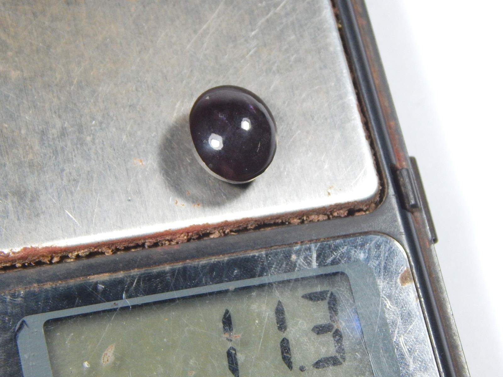 Zaffiro stella nera certificata 6 ct, cristallo, zaffiro, Cristallo, Zaffiro