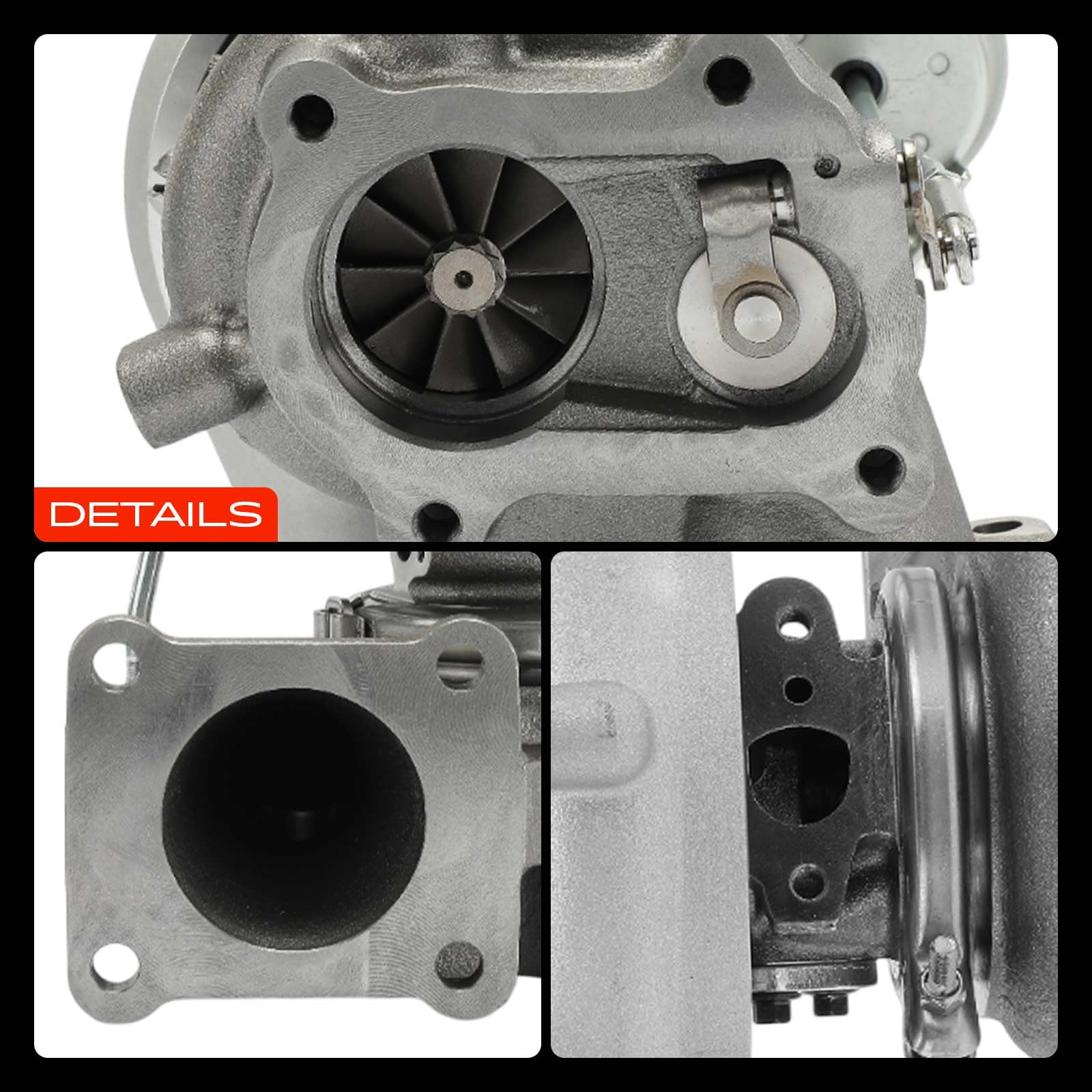 Frankberg Turbocompressore 1720117010 | Compatibile con: Land Cruiser 80 J8, Land Cruiser J7 JL7