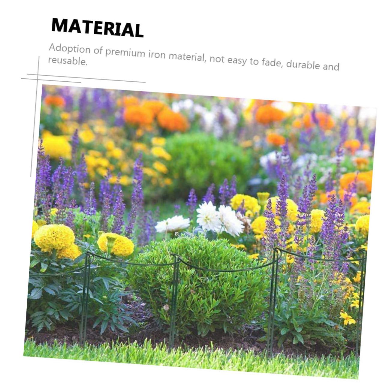 6 Piezas De Estacas De Soporte para Plantas Soporte para Plantas Soporte para Plantas Soporte para Plantas Semicircular Soporte para Plantas En Maceta Accesorio De Jardín
