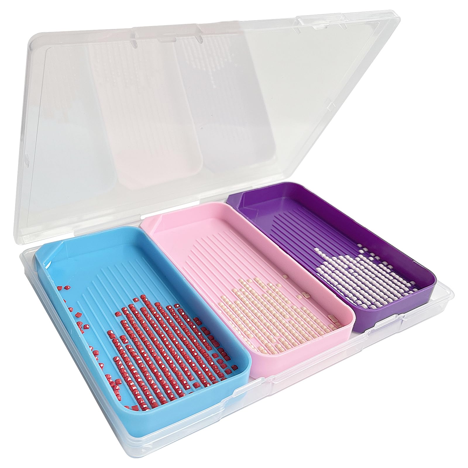 Kit Complet D'accessoires Pour Peinture Au Diamant - Organisateur Plateau, Stylos 3/6/9 Diamants - Matériel DIY