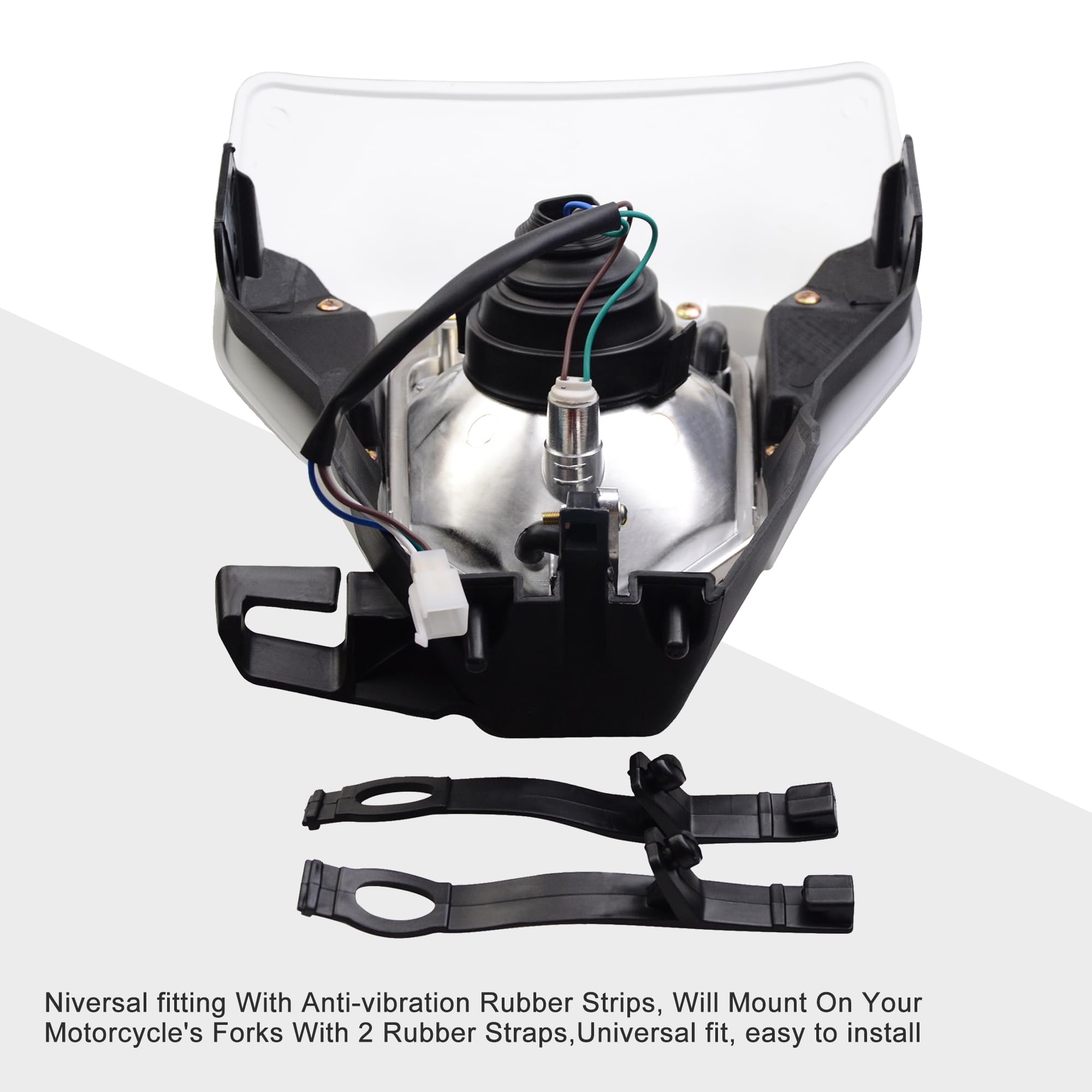 AMPOULE A LED H4 Pour Scooter Moto 6000K Feux De Croisement Et Plein Phare 12V EUR 19,98