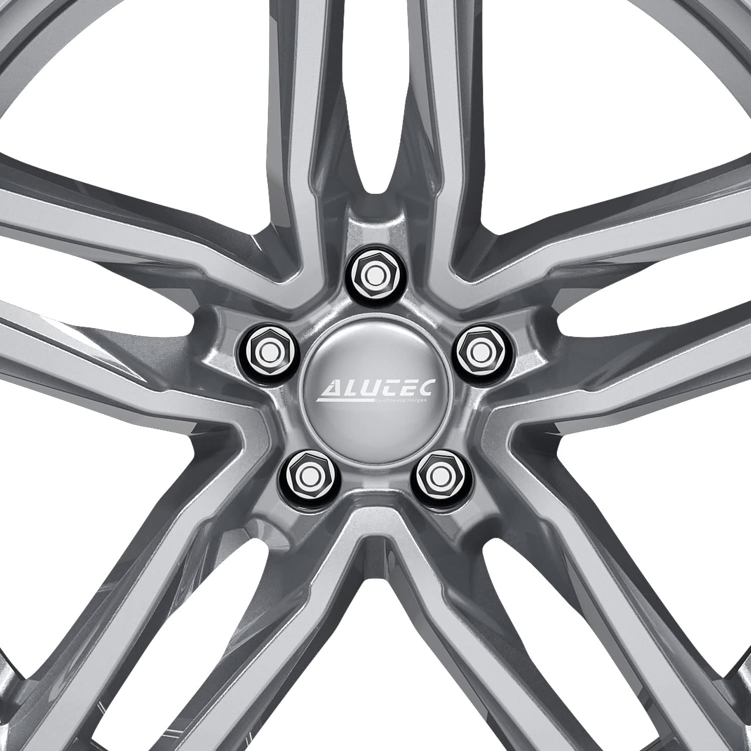 4 x felgi Alutec Ikenu 6,5Jx16 ET40 4 x 100 cm, metalowo-szare, kompatybilne z TOYOTA Corolla IQ Yaris