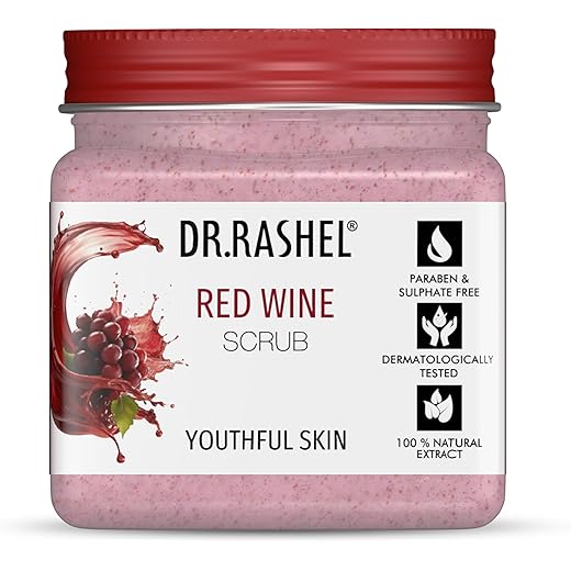 DR RASHEL Red Wine Scrub - Youthful Skin