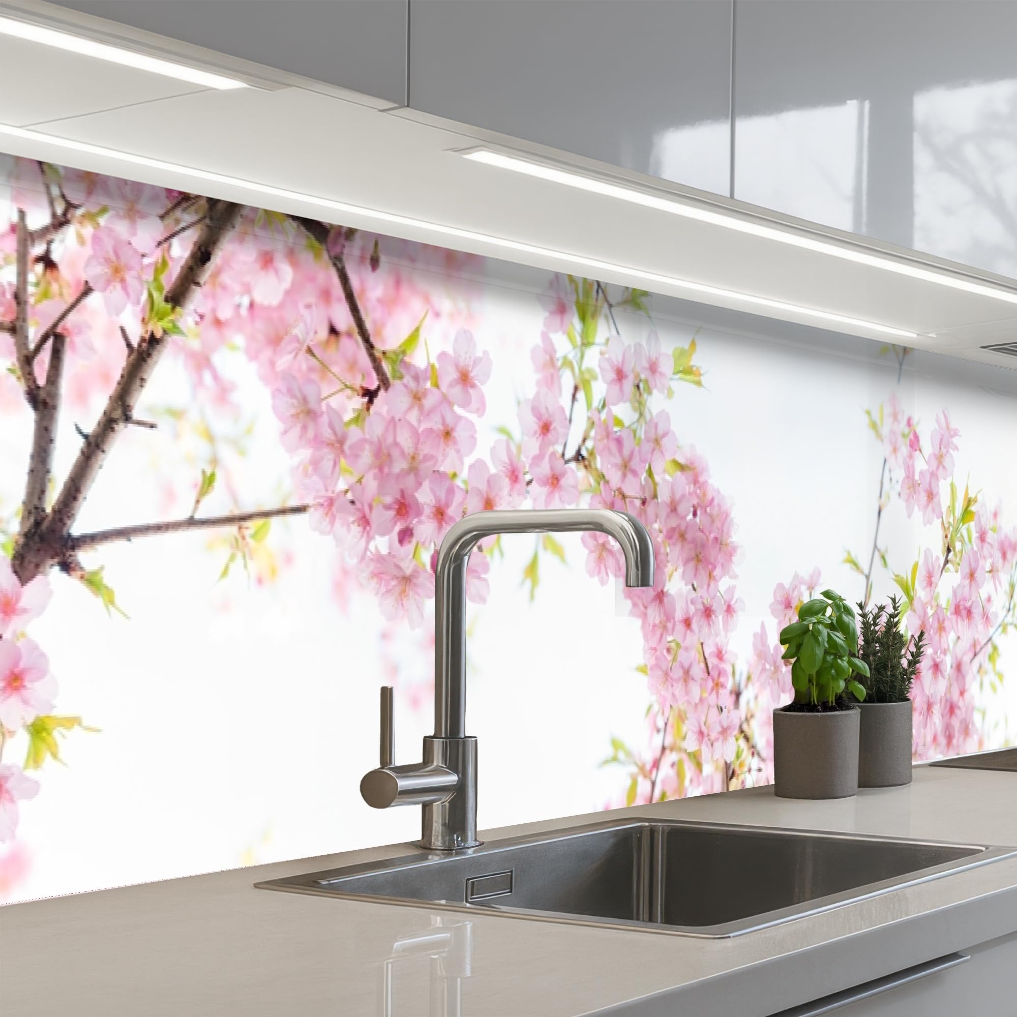 KitchenYeah© Splashback for Kitchen self-Adhesive Sink Splash Splatter