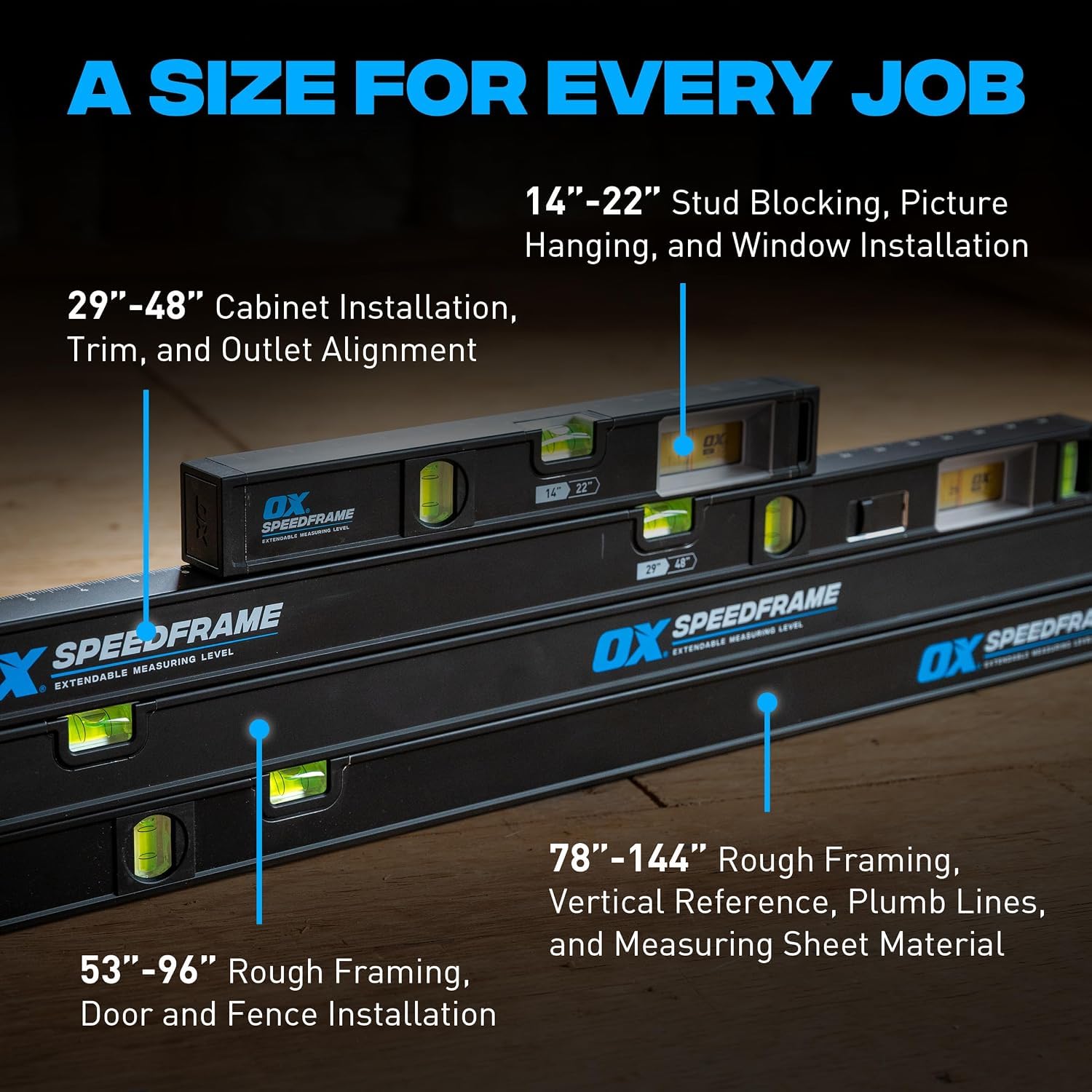 OX Speedframe Level - Extend & Measure -6