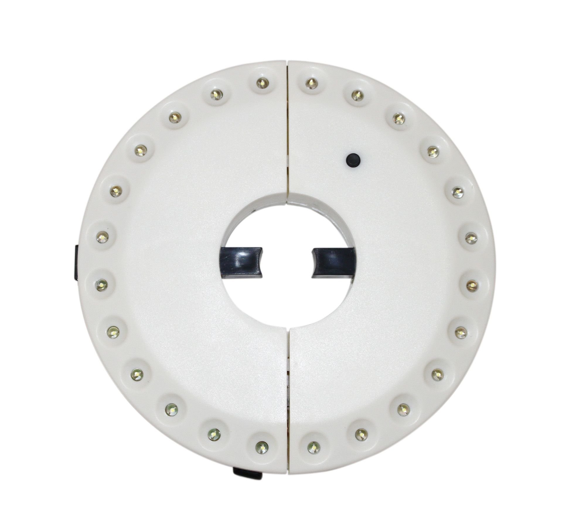 ecoGecko - Luz LED superbrillante para Paraguas, luz de Camping, Piscina y Patio, luz para sombrilla de Patio, 24 Luces LED nocturnas, Funciona con Pilas