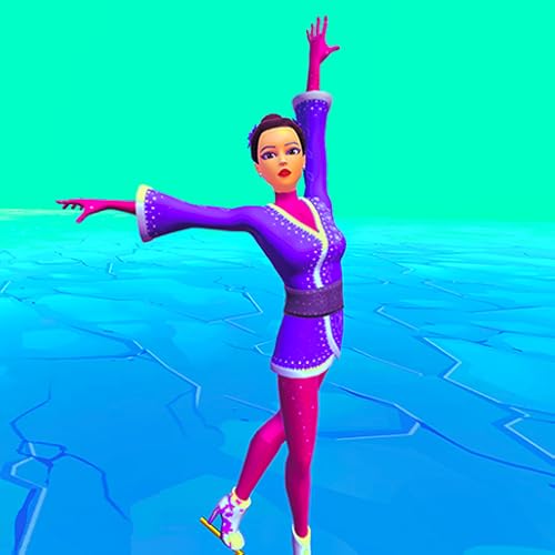 Ice Skating Fashion Queen Dance Challenge: Ballerina Figure Skating Roller Skate Girls Game