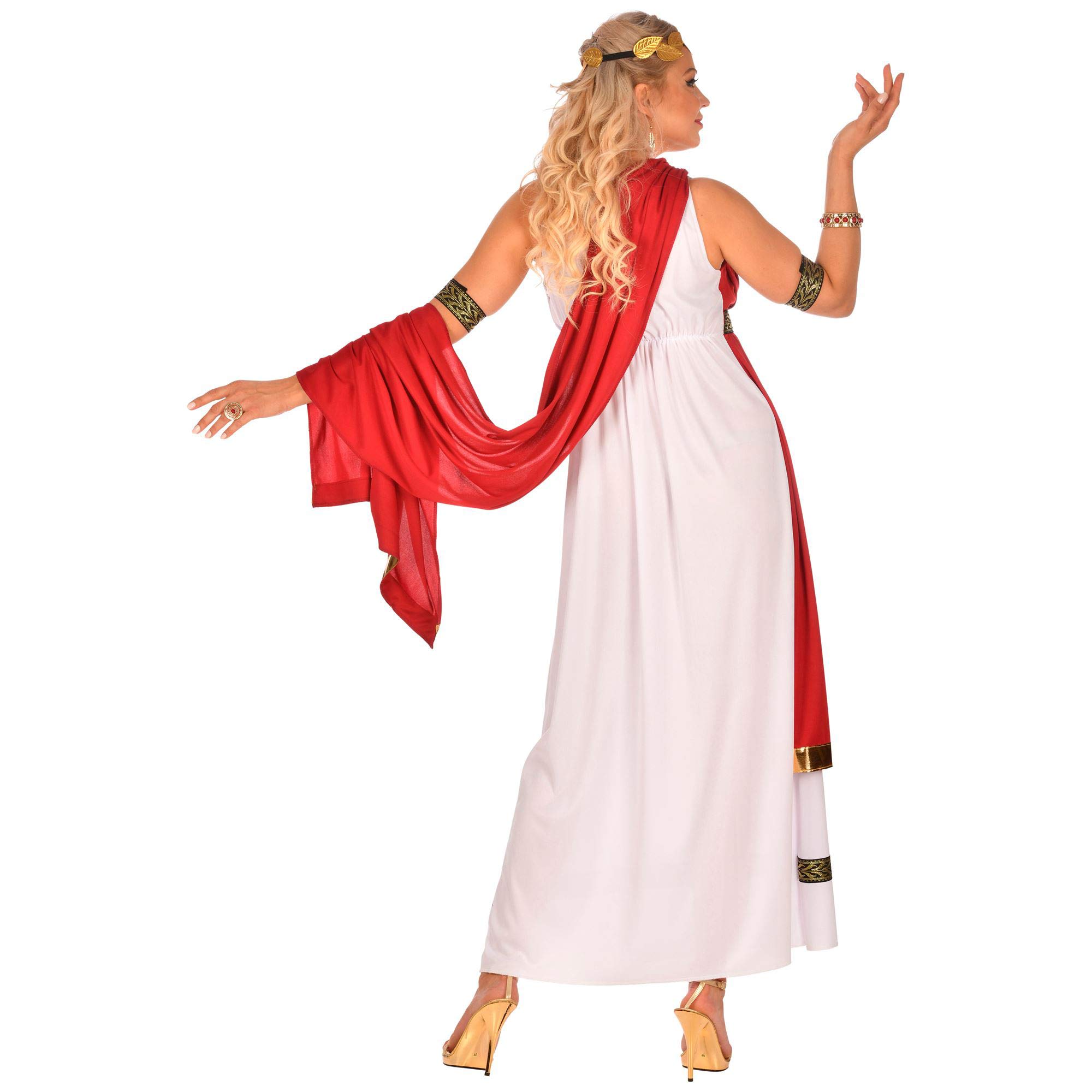 W WIDMANN MILANO Party Fashion - Costume Imperatrice Romana, Abito, Romano, Greco, Costumi di Carnevale