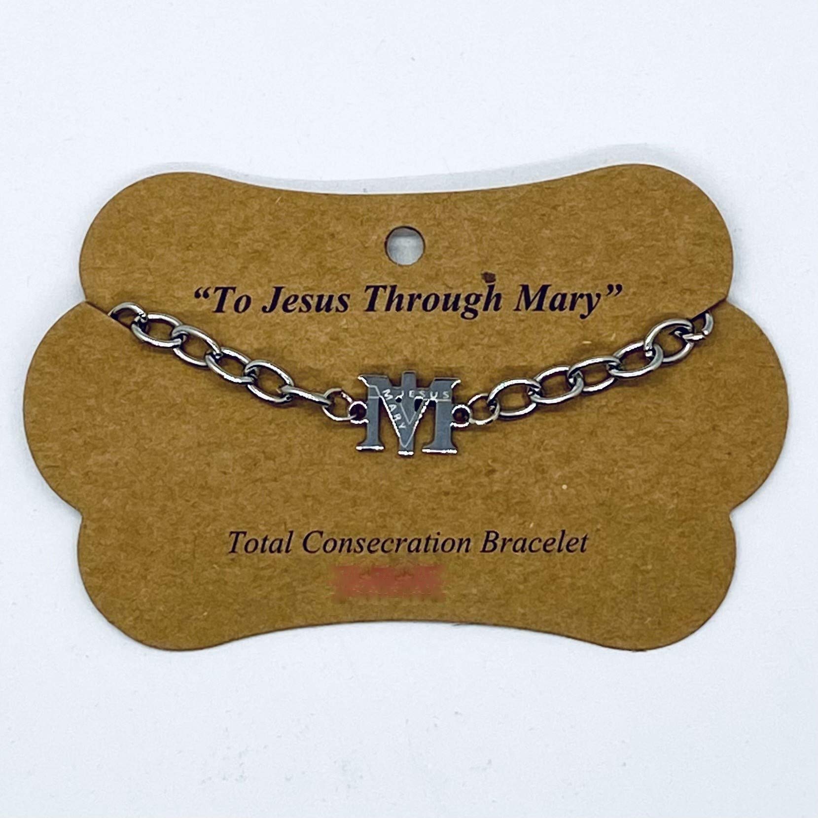 JWG IndustriesTotal Consecration to Mary Bracelet 7 Inch Adjustable