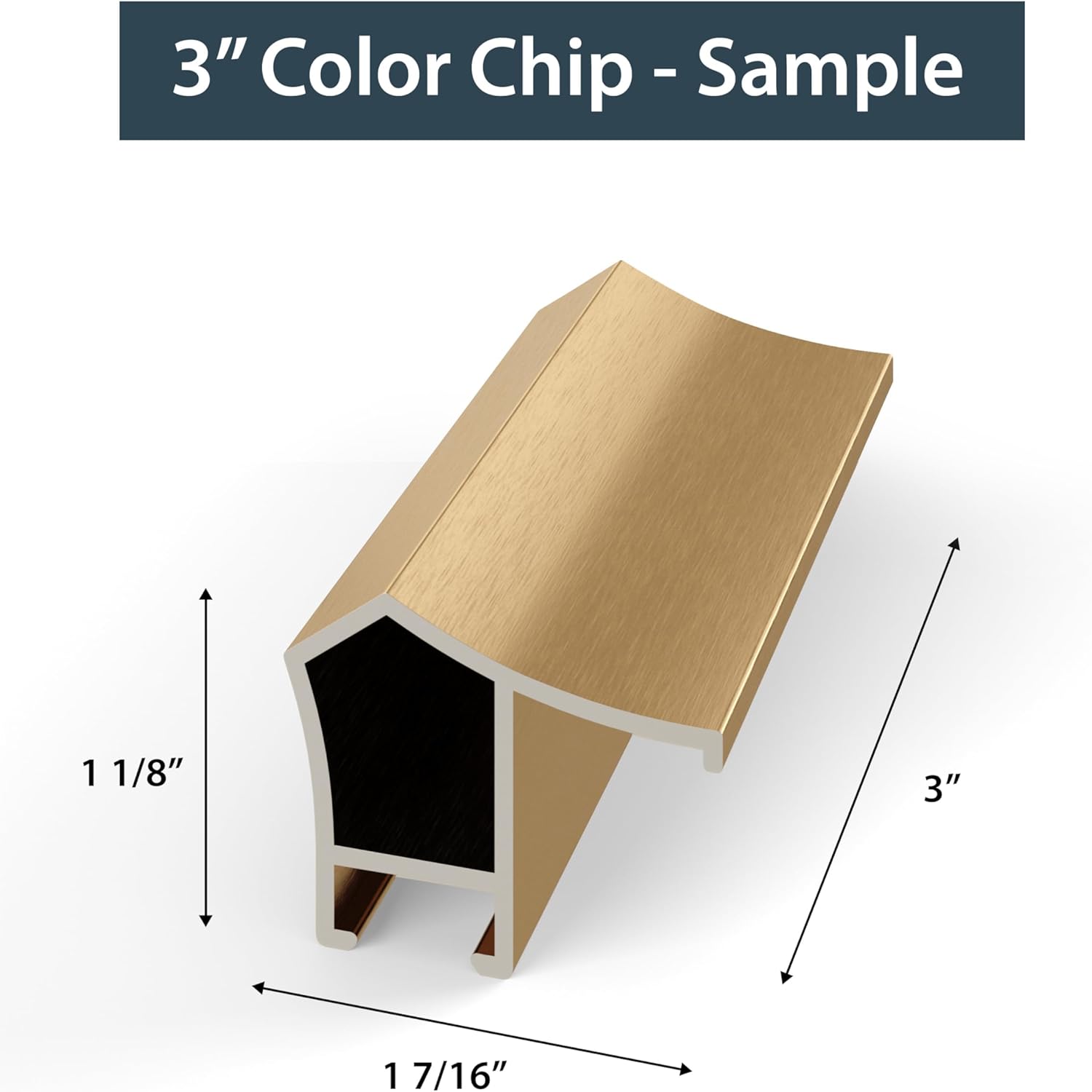 Pale Gold Prismatic 65" Alloy Deco TV Frame - Compatible ONLY with Samsung The Frame TV and Pro TVs (Fits 2021-2026, LS03A, LS03B,LS03C,LS03D,LS03FA,LS03FW)