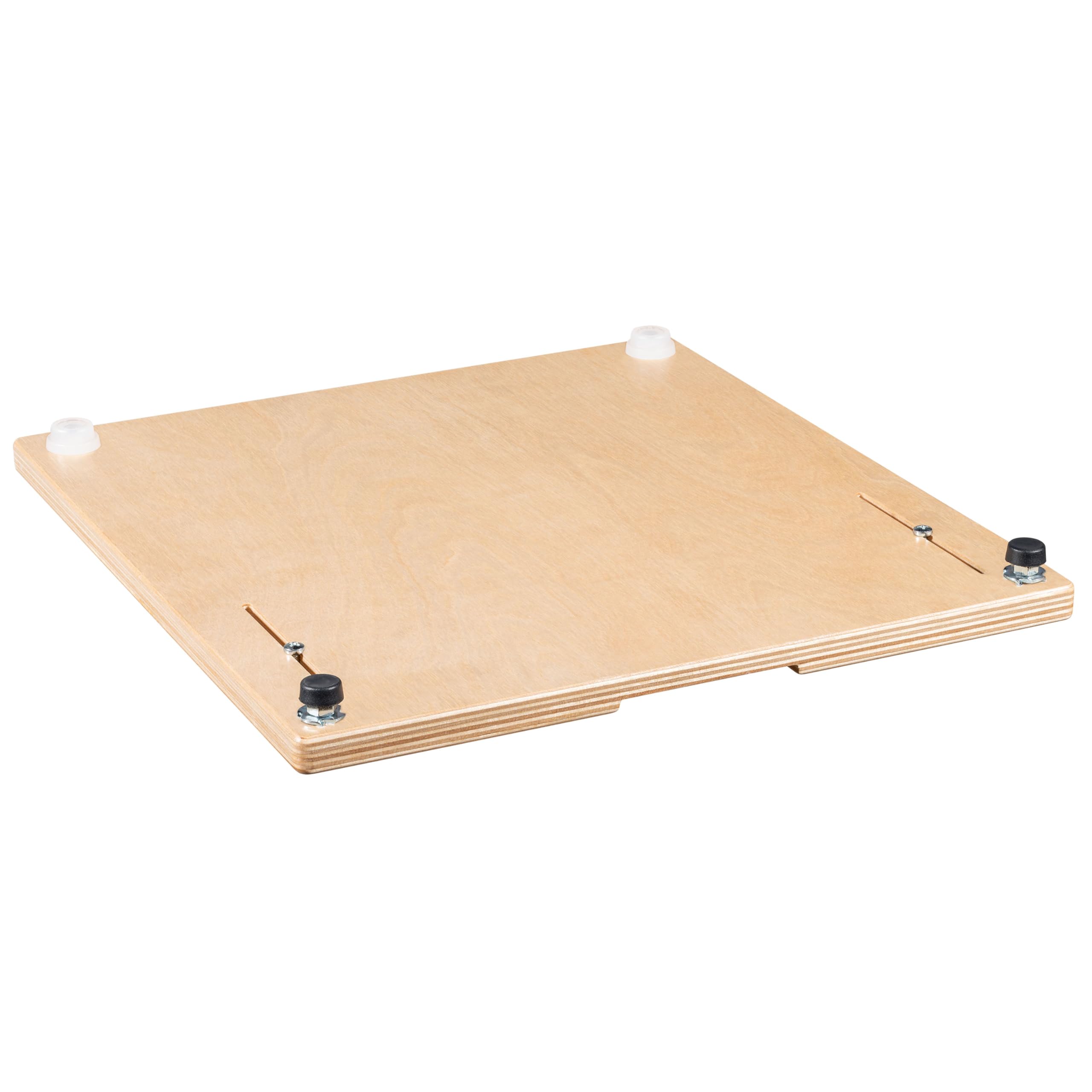 Meinl Percussion Cajon Pedal Support – Plaque de base en bois pour cajon et ses pédales – 33 x 35 cm – Bouleau Baltique, Naturel (MCPM)