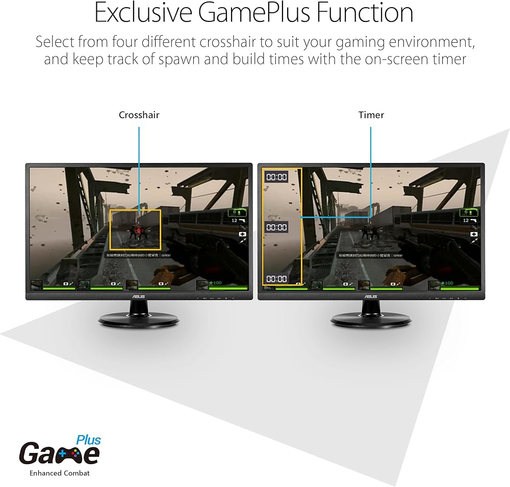 Asus VA249HE 23.8” Full HD 1080P HDMI VGA Eye Care Monitor with 178° Wide Viewing Angle thumbnail 5