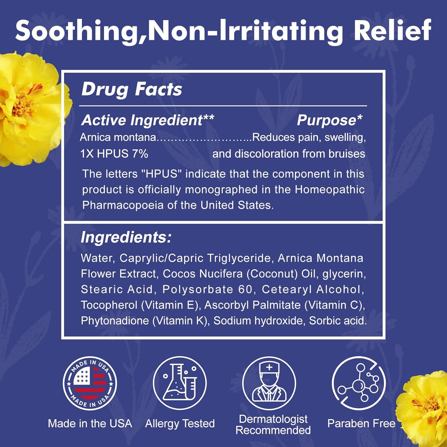 Bruise Cream Extra Strength Fast Healing Thin Skin – Fast-Acting Relief for Bruising & Swelling – Enriched with Arnica Montana & Vitamins K, C & E – Moisturizing, Non-Greasy – 4 oz - Image 3