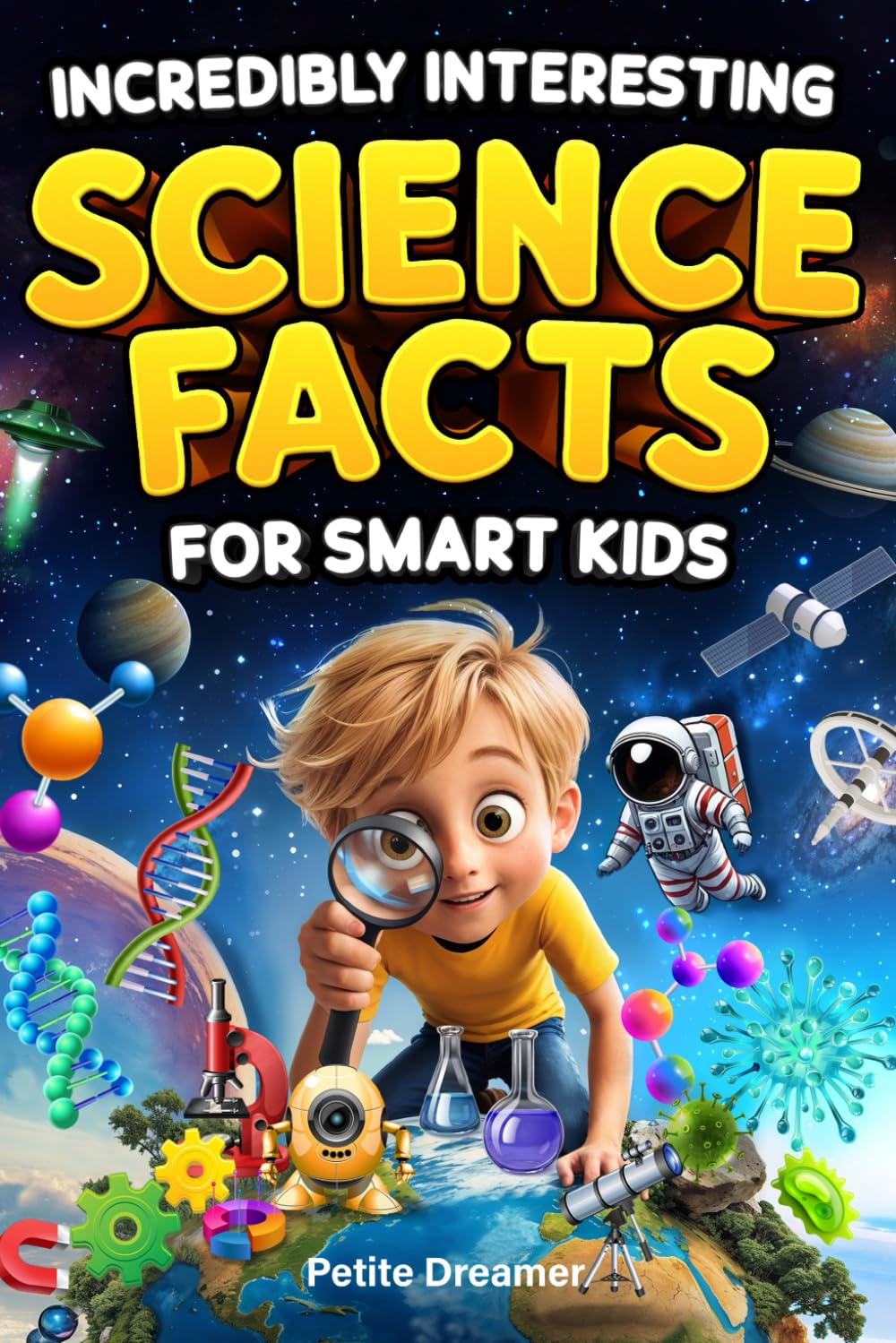 999+ Mind-Blowing Science Facts for Smart Kids Ages 13-16 | Petite Dreamer Discoveries & Inventions Book