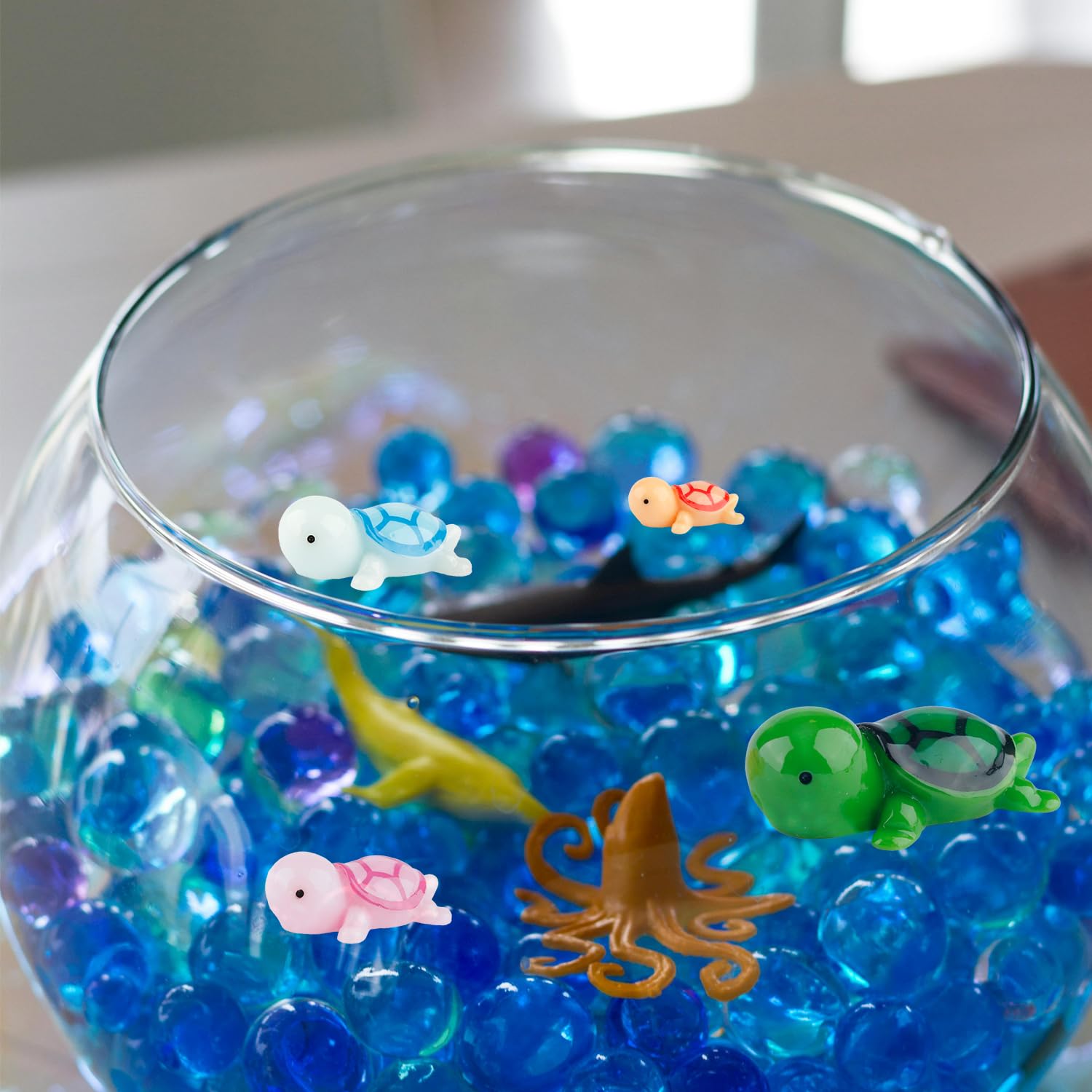 Luckious 20Pcs Mini Resin Turtle - Image 4