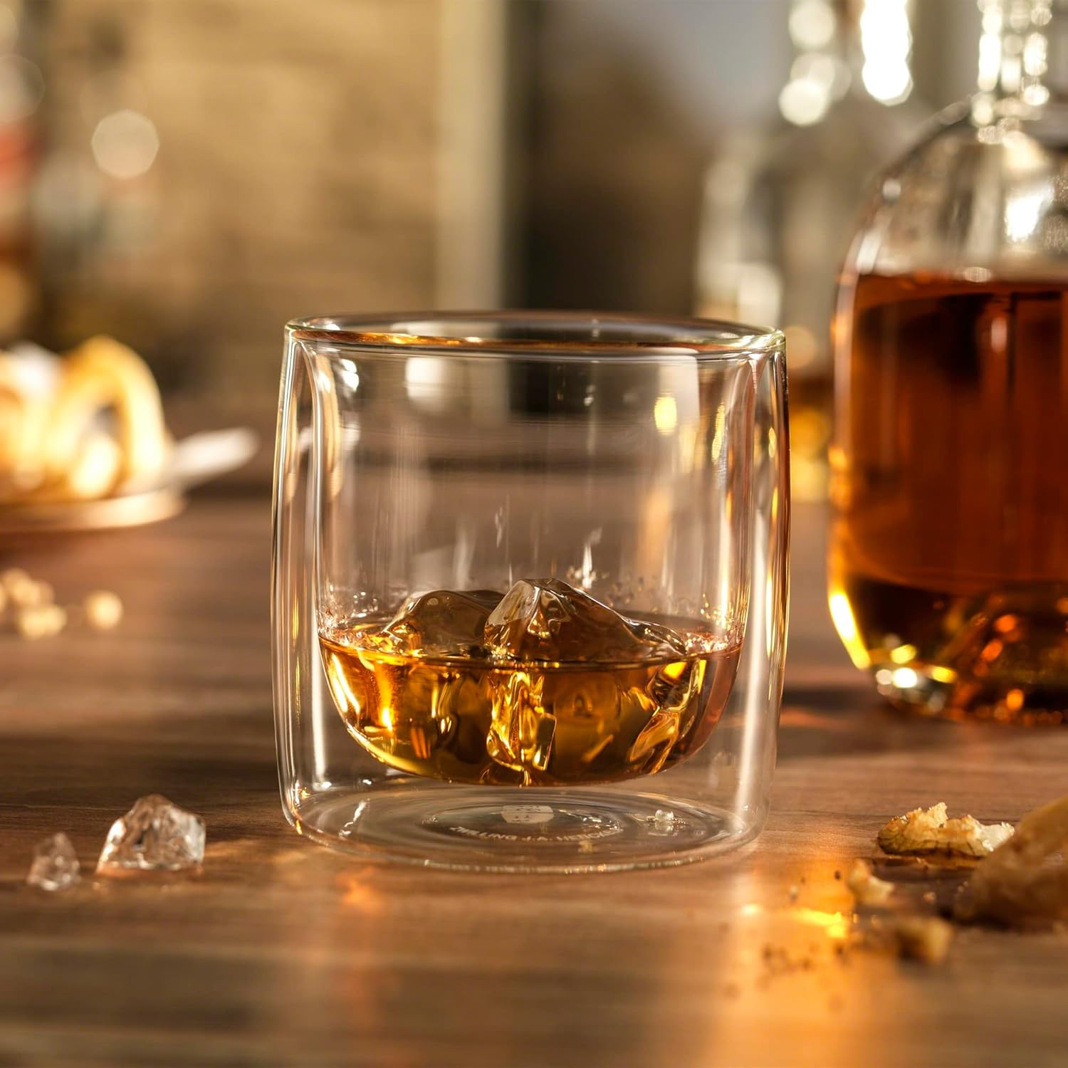 ZWILLING Sorrento 2-pc Double-Wall Tumbler Glass Set - Clear - Image 4