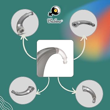 ENLINEA Replacement Ear Hook for Phonak Sky B50-SP BTE || Hearing Devices Replacement Accessories | Easy Install | Durable ABS Material| Anti-Howling Ear Hook