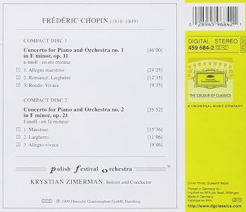 Amazon.co.jp: Chopin: Piano Concertos Nos. 1 & 2: ミュージック