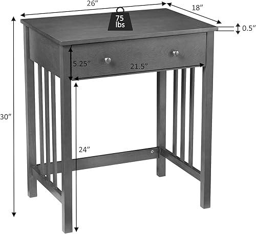 Miniatura 3 de Convenience Concepts Designs2Go escritorio de roble, Roble