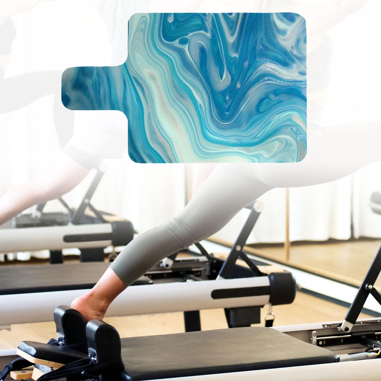kowaku Pilates Reformer Mat Pilates Reformer Pad Absorbente de Sudor Duradero Antideslizante Pilates Reformer Cubierta para Viajes de Entrenamiento de