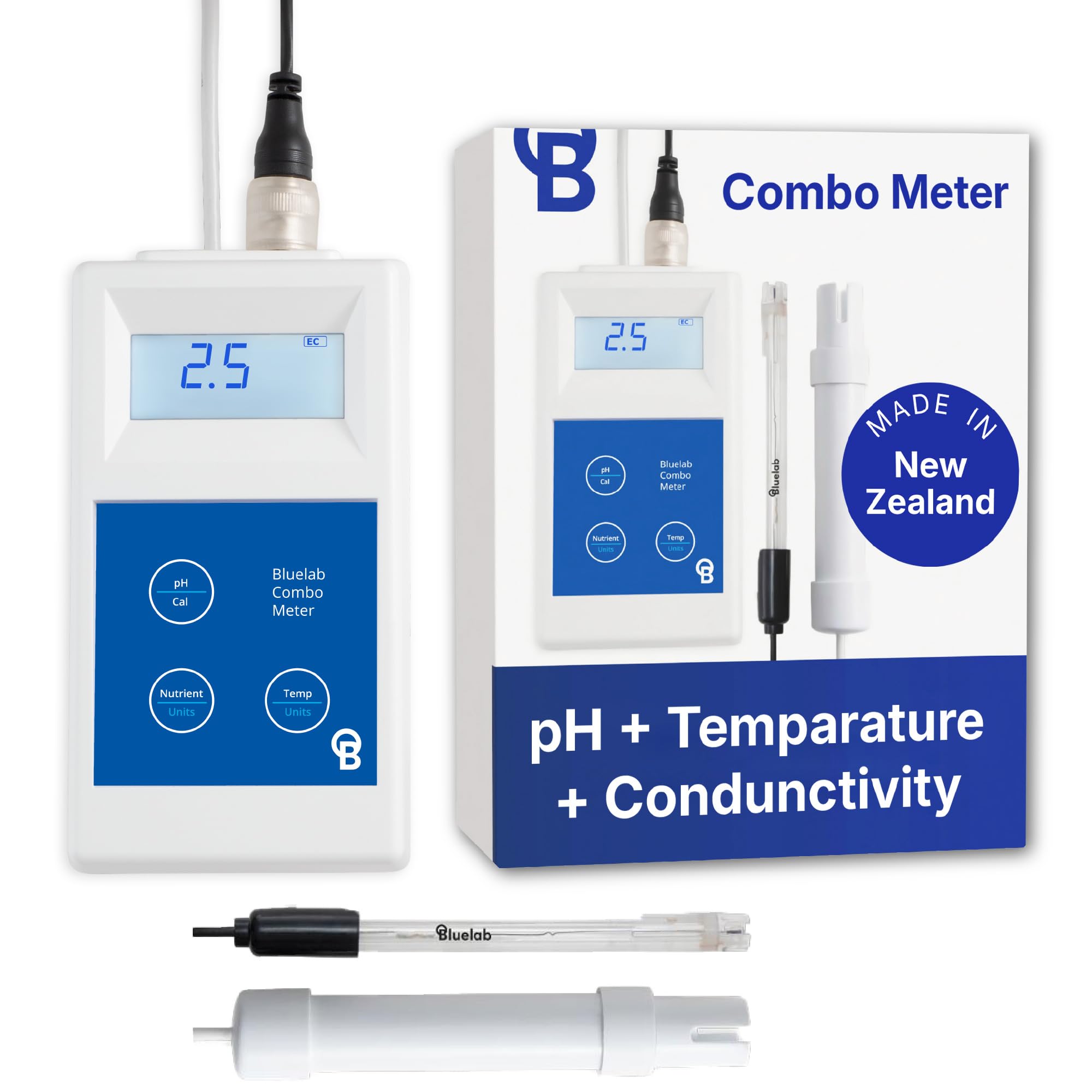 Bluelab METCOM Combo Meter - pH, TDS, Temperature -1