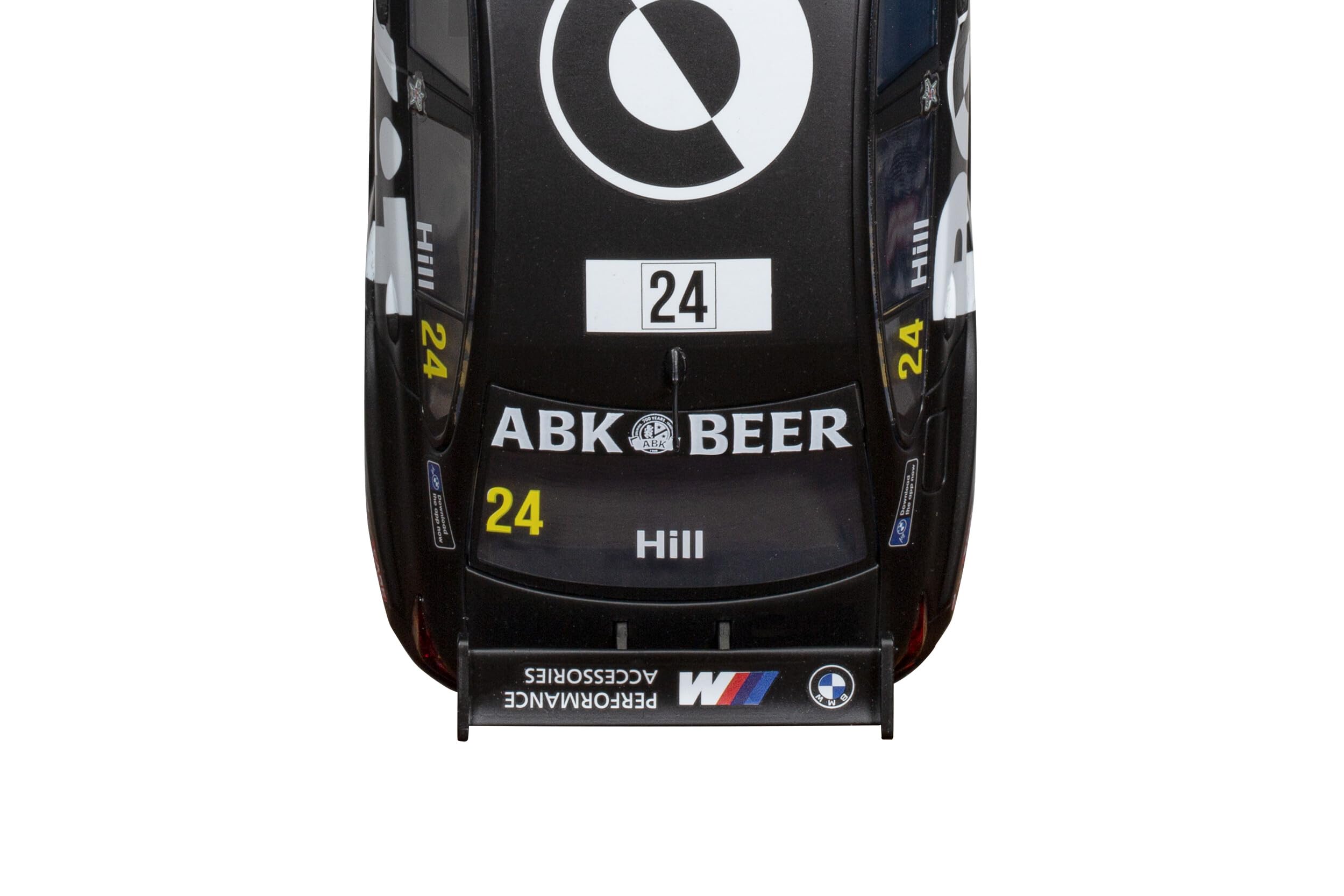 Scalextric C4440 1:32 BMW 330i Msport BTCC22#24 Hill HD - Slotcar, Rennbahn, Auto für Rennbahn, Rennbahnauto, Rennbahn, Kinderspielzeug, Zubehör für Rennbahnen