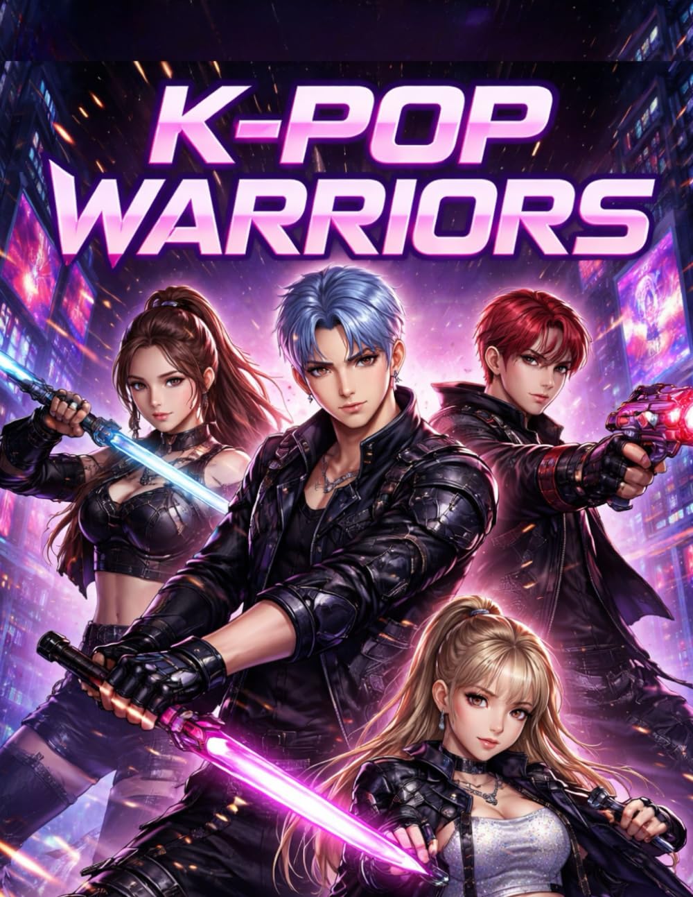 K-Pop Warrior: Legendary Coloring Book for Fans of Music, Dance, and Adventure
