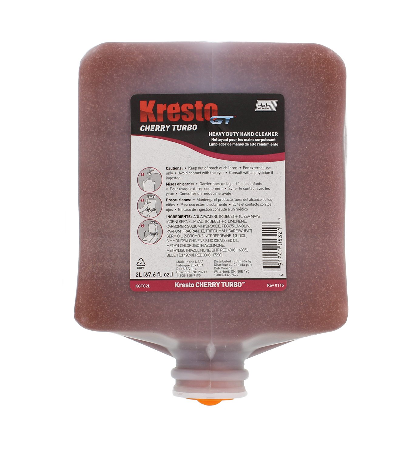 Stockhausen KRESTO Cherry 2000ml Softbottle - Each