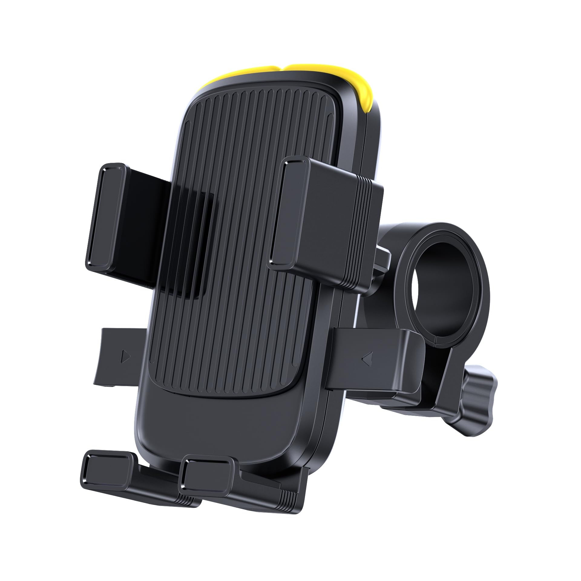 Mobile Holder for Bike with Adjustable Locking, 360° Rotation, Real Mirror Mount, Shock Proof Rubber String Grip Hold, one Touch Lock Support Fits 4.7"-7.2" Smartphones(J38+W14)-picture-16