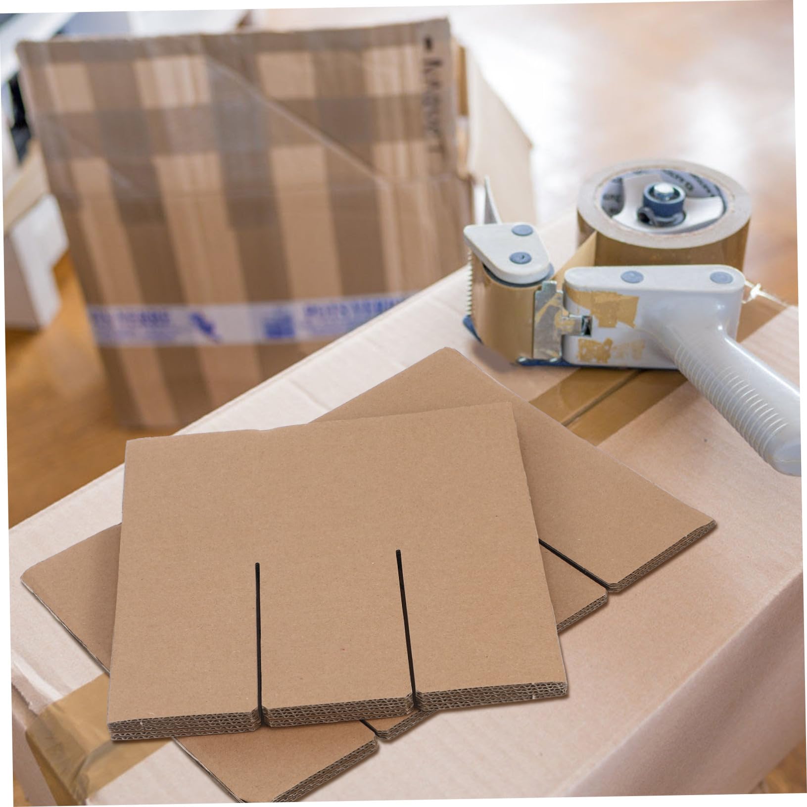Angoily Kit de Conditionnement avec Séparateurs Carton et Sacs Mousse Epe Polyvalent pour à Vin Protection Légère et Recyclable pour Déménagement et Expédition