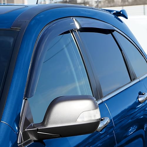 Miniatura 5 de Goodyear GY003115LP - Deflectores de ventana lateral inastillables para Honda CR-V (CRV) 2007-2011, protectores de lluvia con cinta, viseras de