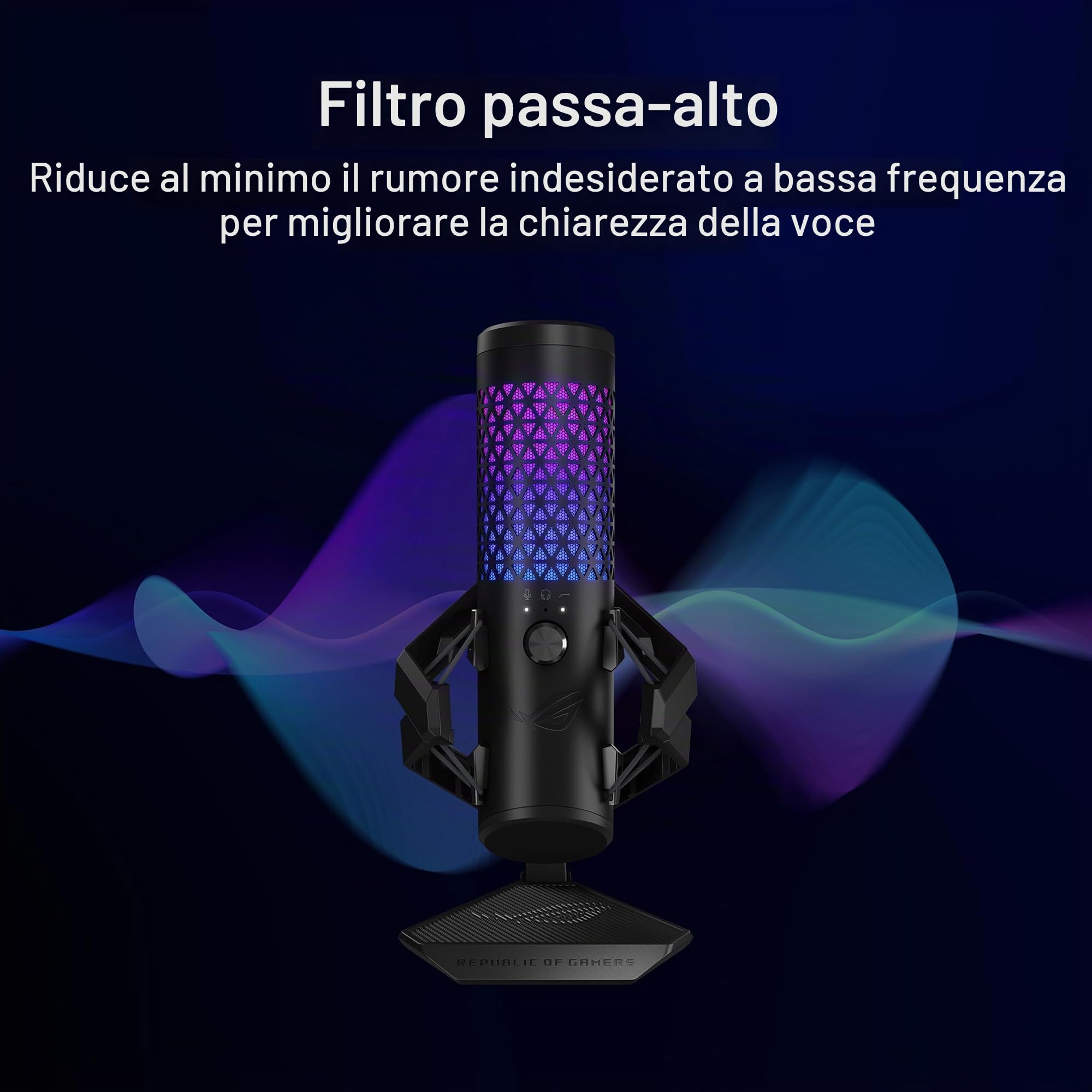 ASUS - ROG Microphone Gaming ROG CARNYX