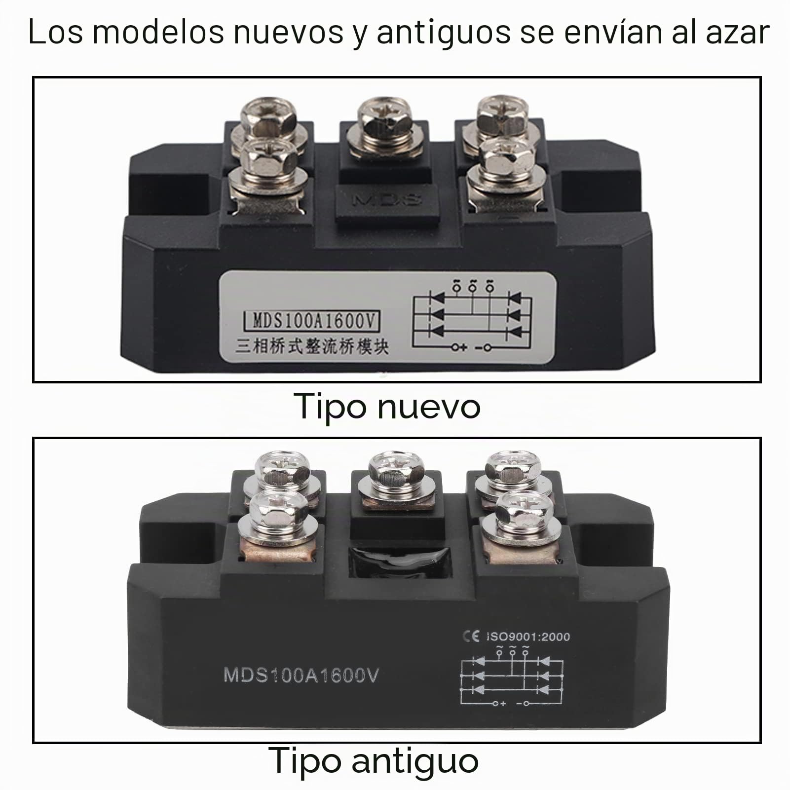 Generador de Imanes Permanentes - Generador de Motor Eléctrico (Con Rectificador 48V), 400 W, 550 R/m, Ca Trifásico, Carcasa de Aleación de Aluminio