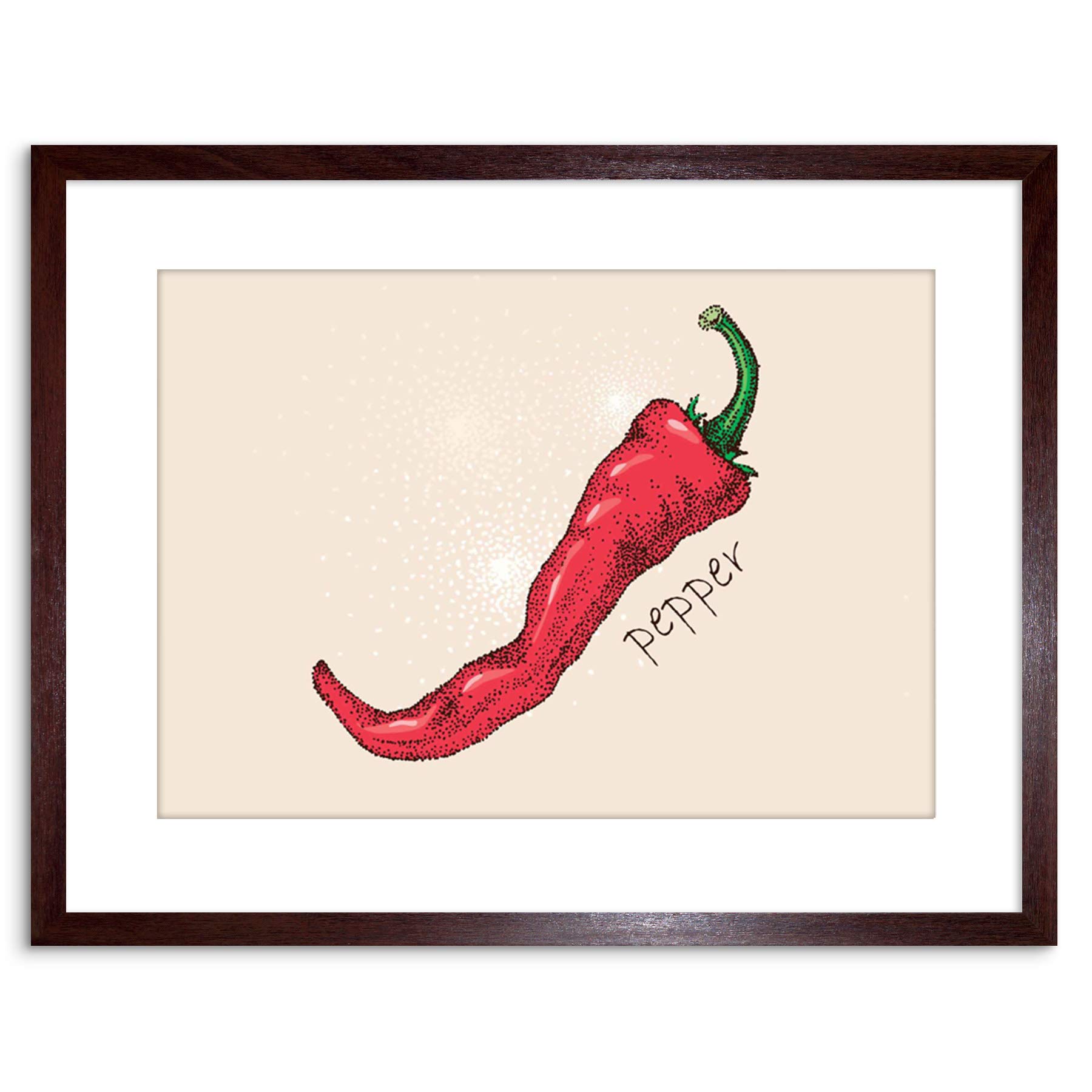 絵画 chilipepper'sPainting by YasuyoCorbett Chilipepper's Painting | Playful Bear Art, Nature, and Colorful