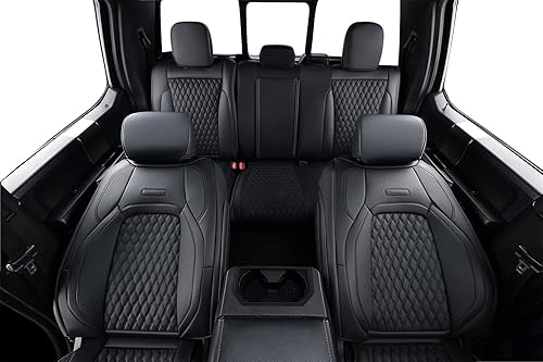 Miniatura 6 de Fundas de asiento delantero F150, 2 unidades, de piel sintética, impermeables, para asientos de automóvil, accesorios para Ford, interior de camión