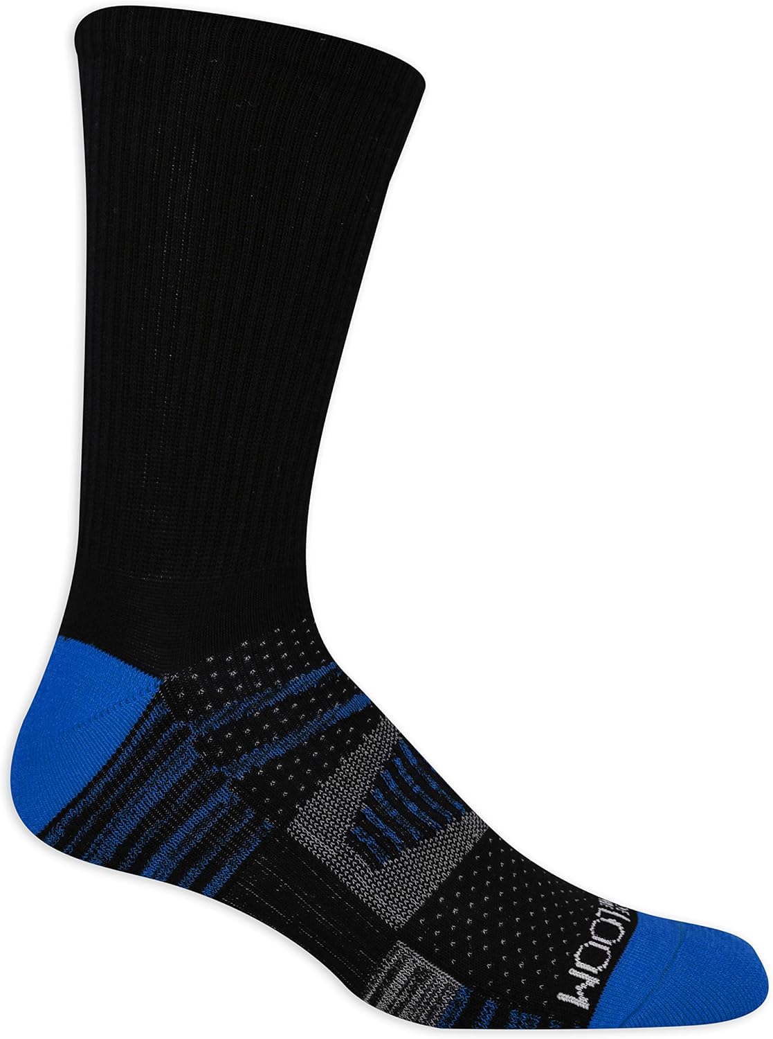 Fruit of the Loom Men's mens Breathable Performance Crew Socks (6 Pack)