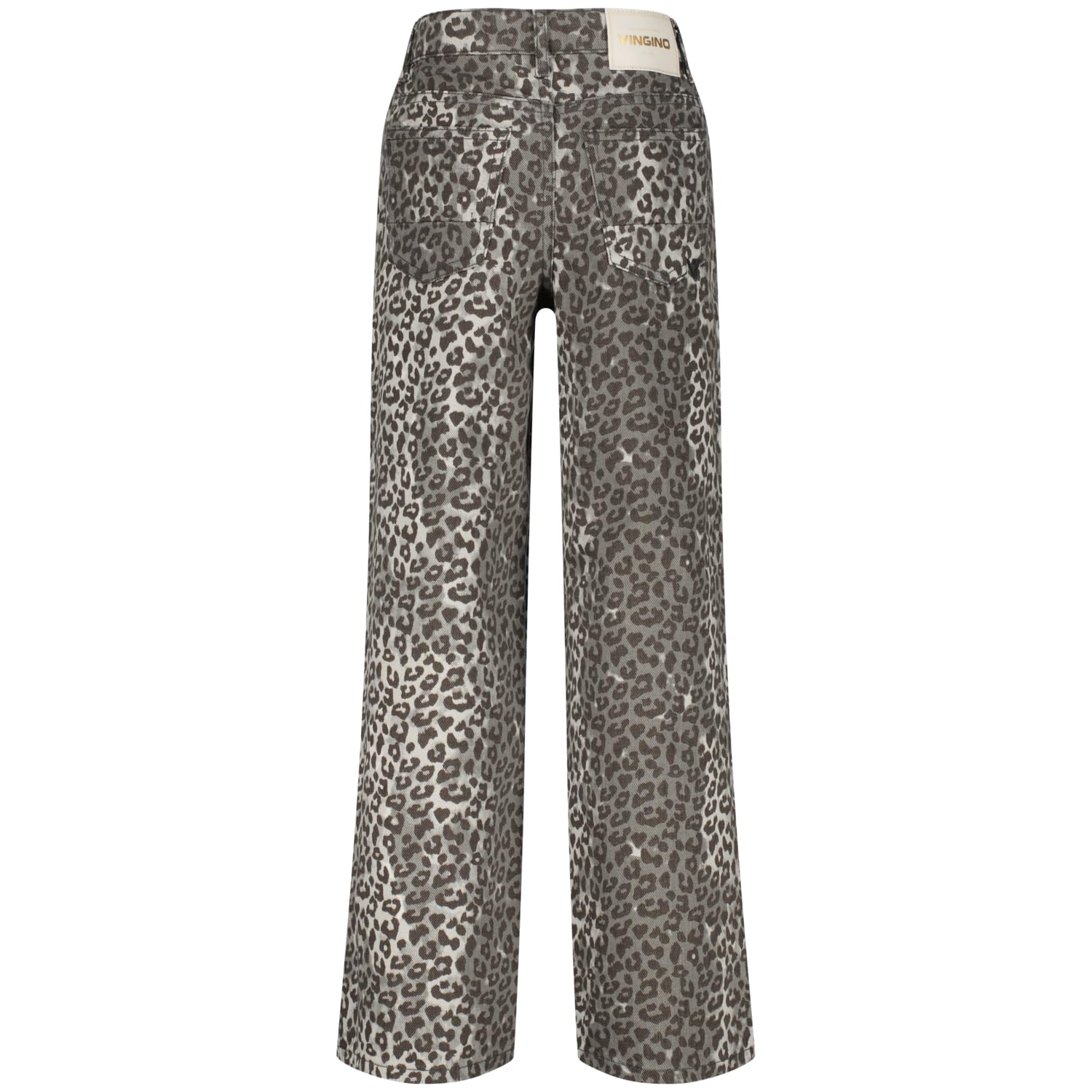 Vingino Mädchen Jeans Cassie Leopard