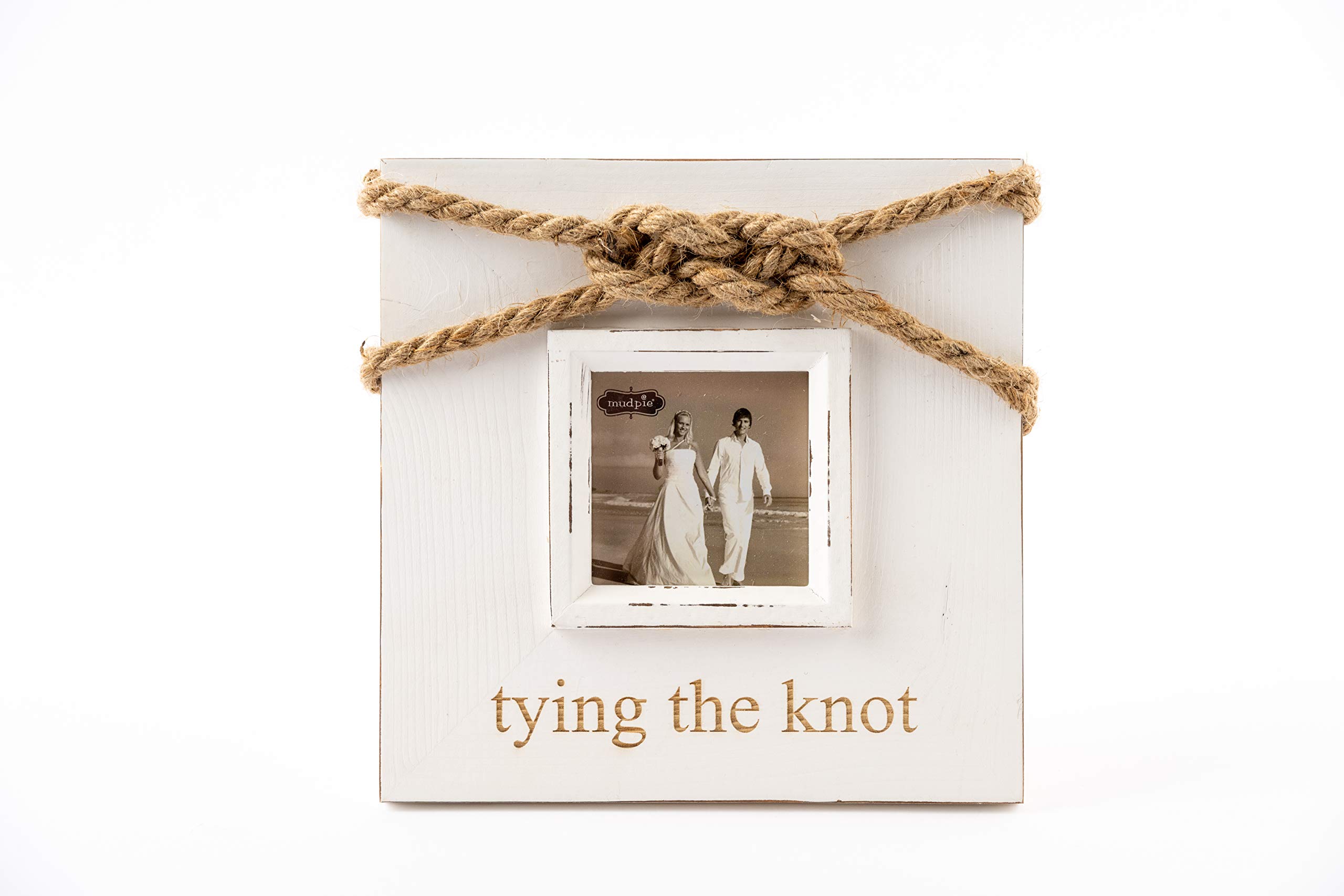 Mud Pie Tying The Knot Frame, Gold