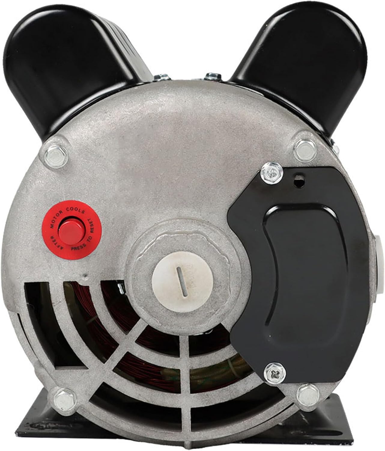 Universal 2 HP SPL Air Compressor Motor 60HZ 56 Frame 5/8 Inch Shaft 120/240V 3450RPM Black