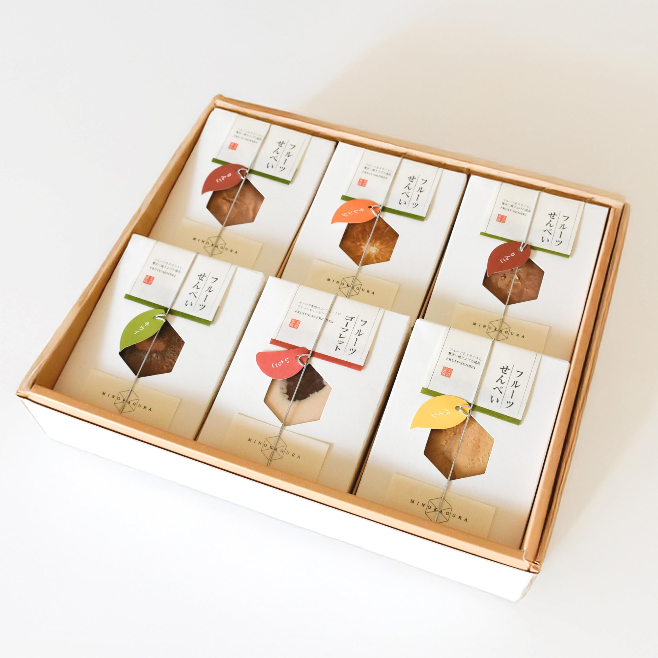 Amazon.co.jp: 長良園 美濃菓蔵 スライスフルーツを載せたはさみ焼き