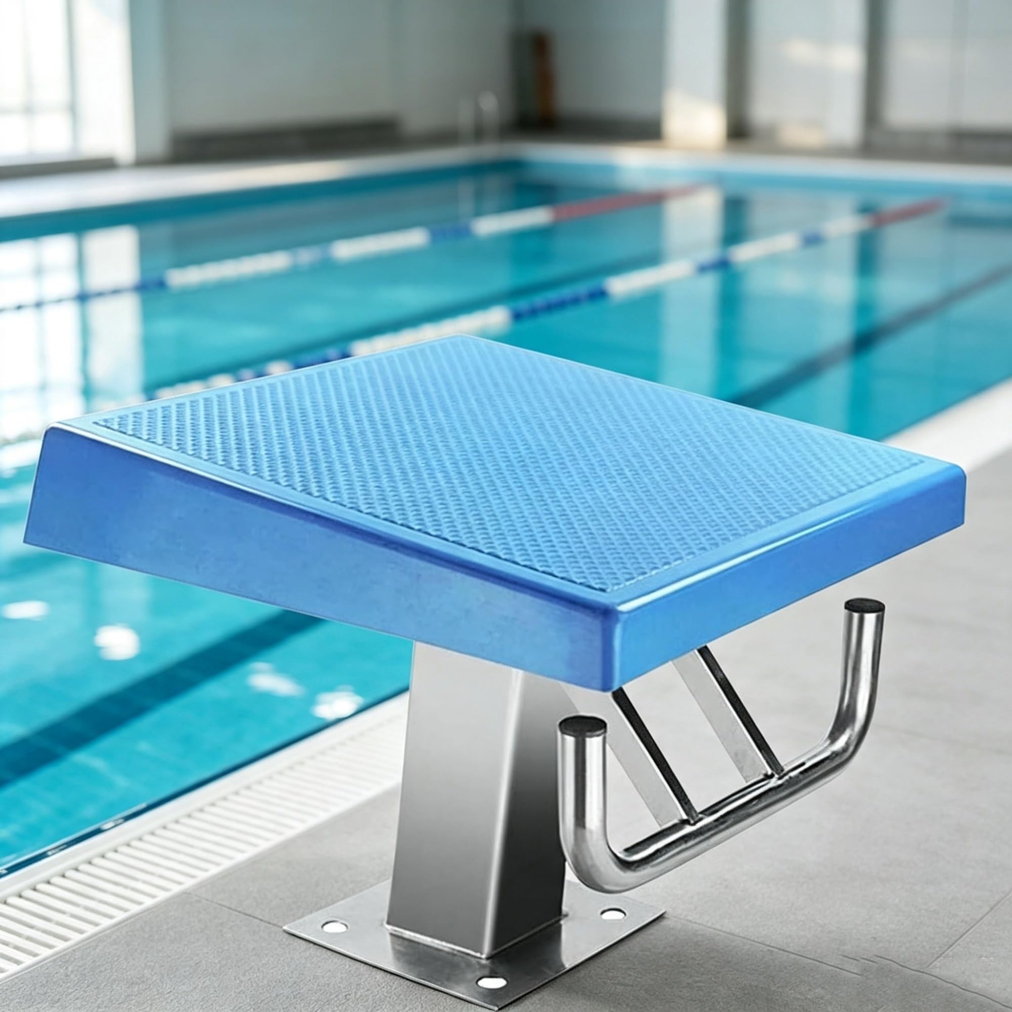 Vnook Plongeoir Robuste, Bloc de départ de Natation, Acier Inoxydable 304