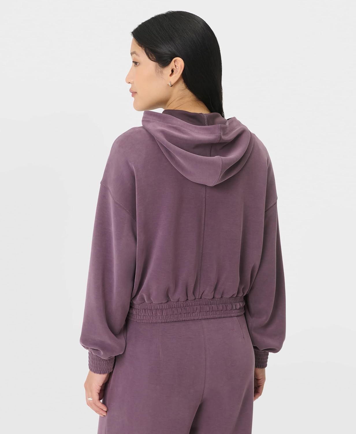 Sweaty Betty womens Sand Wash Cloudweight Crop Hoody - Image 3