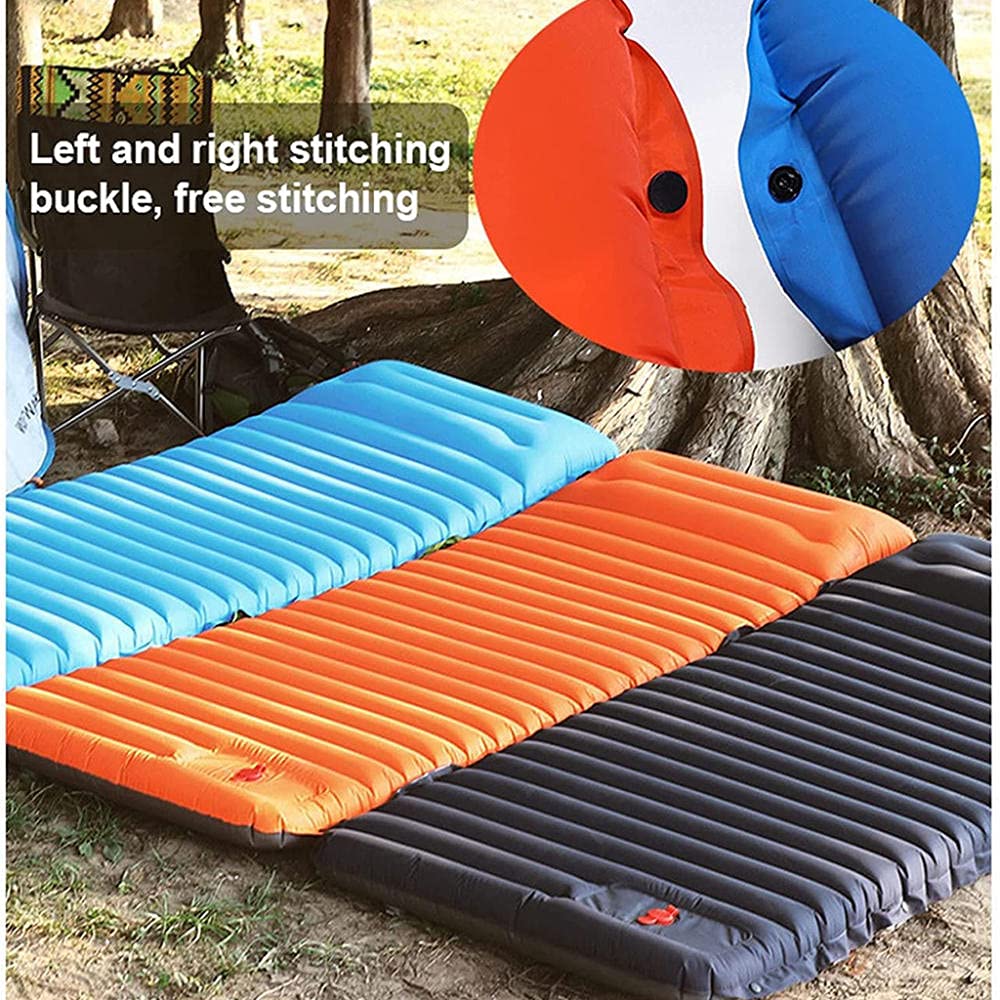 Materassino Campeggio Autogonfiabile Materasso Campeggio Gonfiabile Ultraleggero Impermeabile con Cuscino Pompa Integrata, per Campeggio, Trekking, Viaggio, Backpacker, Tenda