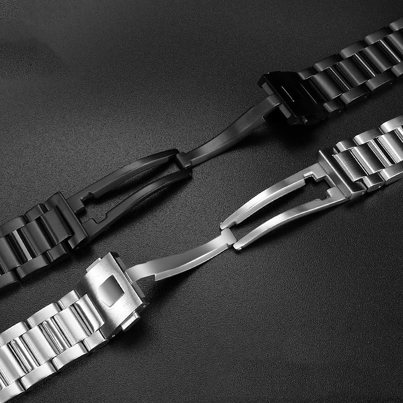 Bracelet de montre EZZON 22 mm en acier inoxydable pour montre style Tag Heuer Carrera