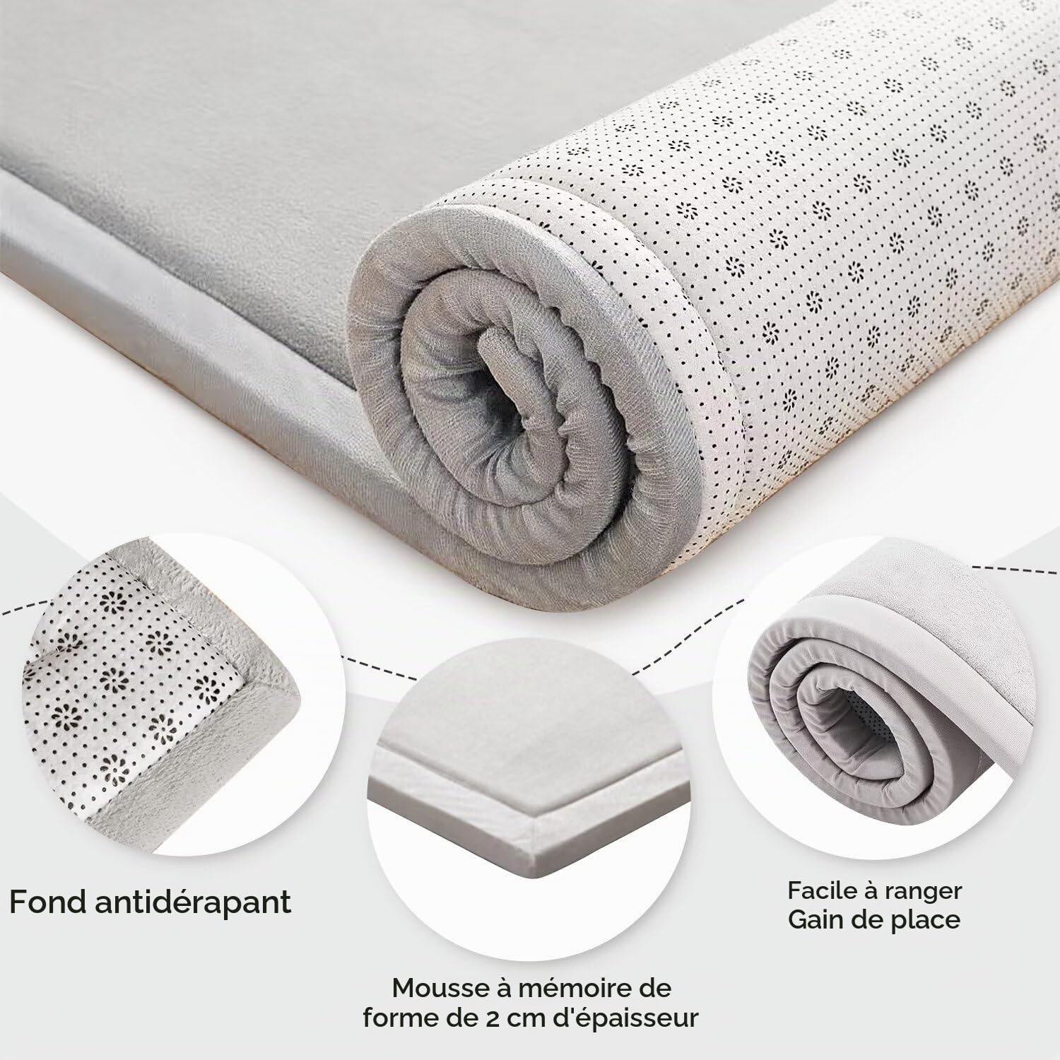 Tapis D’éveil pour Bébé, Tapis D’Enfant, Extra Épais, Antidérapant