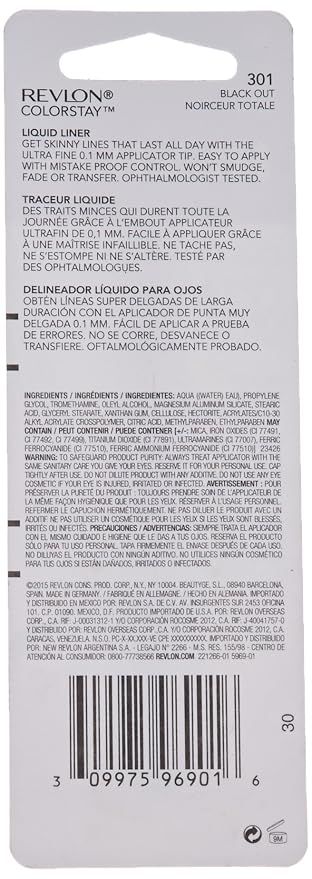 Revlon Delineador Líquido Skinny ColorStay Negro miniatura 3