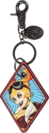 The Coop DC Comics Leather Keychain